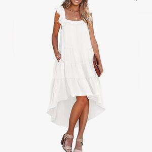 NWT White flowy dress